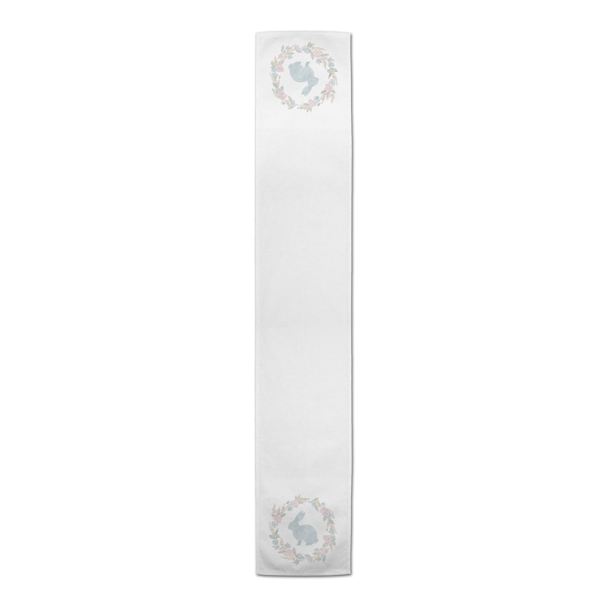 Easter Wreath 1 16" x 72" Poly Twill Table Runner